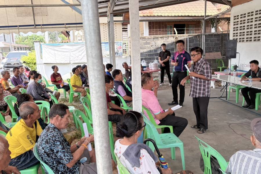 โครงการจัดทำหรือเพิ่มเติมหรือทบทวนแผนพัฒนาท้องถิ่นขององค์การบริหารส่วนตำบลไผ่ ออกประชุมประชาคมหมู่บ้าน เพื่อจัดทำร่างแผนพัฒนาท้อง (พ.ศ.2571 -2575 และ (พ.ศ.2566 -2570) เพิ่มเติม ในวันที่ 3 เมษายน 2569 บ้านไผ่ หมู่ที่ 1 